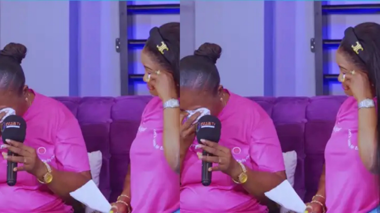 Mcbrown sheds massive tears as bosom cancer suvivor shows her silicone implants