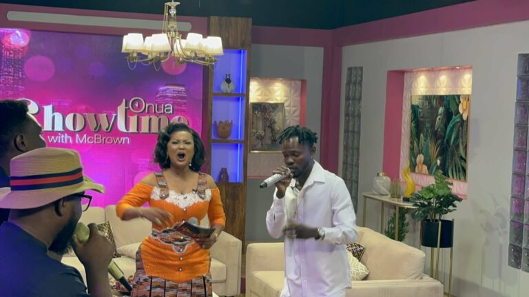 Fameye Expresses Gratitude To Nana Ama McBrown For Supporting Him