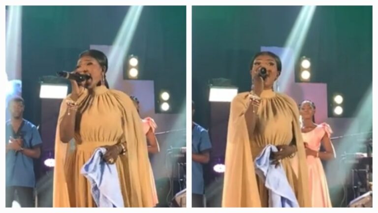 Florence Obinim Mesmerizes Audience With A Powerful Comeback Performance After 4-Year Hiatus (Watch Video)
