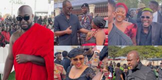 Video: Kofi Amoa-Abban Bids Farewell To Late Mother; NAPO, Ibrahim Mahama, Despite, Shatta Wale, Mcbrown And More Public Figures Commiserate With Him At The Funeral