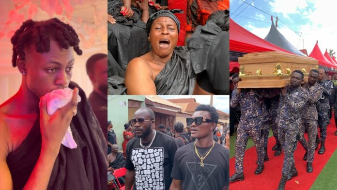 Kweku-Flick's-father's-funeral