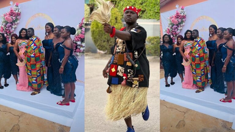 Okomfo Koleege remarries; Beautiful marriage photos drop