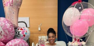 Shatta Wale’s Girlfriend, Maali Shares Photos From The Hospital After Welcoming A Baby Girl