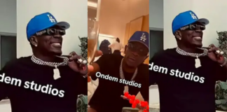 Shatta Wale chills with his friends in the US ahead of his show in Jamaica