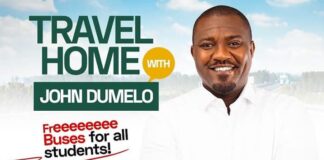 John Dumelo Offers Free Buses To Legon Students For Christmas Break Following His Historic Election Victory