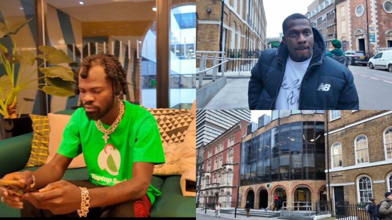 Fameye And ZionFelix Tour Taptap Send’s Head Office In London (Video)