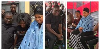 Video: Prophet Prince Osei Mourns With Empress Gifty Following Her Mother’s Death