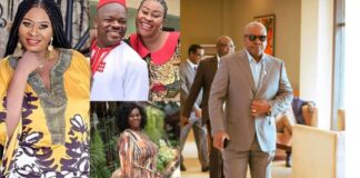 H.E. John Mahama Donates Ghc5,000 And Other Things To Family Of Late Actress Mercy Little Smith At Her One-Week Observation