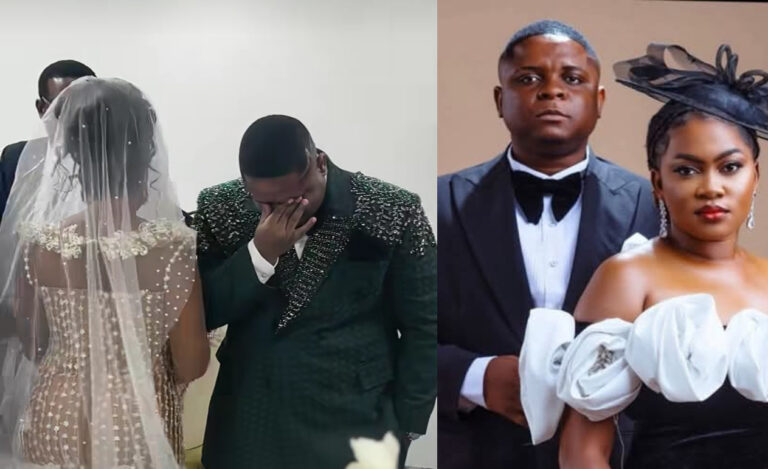 Actor Enoch Darko Cries As He Marries In A Glamorous Ceremony