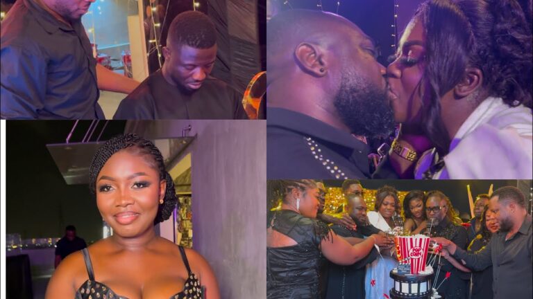 Tracey Boakye Celebrates 34th Birthday With Star-Studded Black-Themed Dinner (Video)
