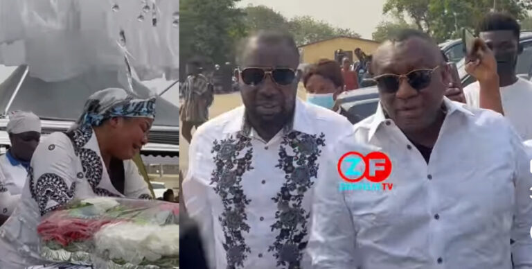 VIDEO: Despite, Dr. Ofori Sarpong, Alan Kyeremateng And Other Top Personalities Attend Empress Gifty’s Late Mother’s Funeral