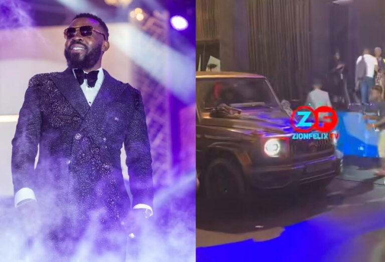 VIDEO: Business Partners Of Richard Nii Armah Quaye Gift Him Three Expensive Cars At His Lavish Birthday Party