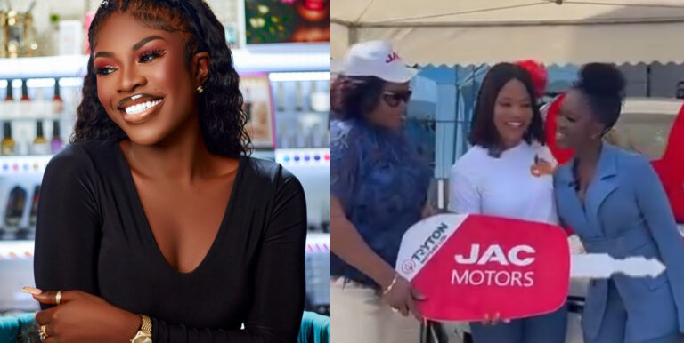 Snapchat Influencer Dulcie Boateng Officially Presents Brand-New Car To Lucky Fan – Watch Videos