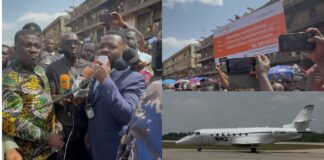 VIDEO: Richard Nii-Armah Quaye Donates A Whopping Sum Of Money To Fire-Affected Traders At Adum