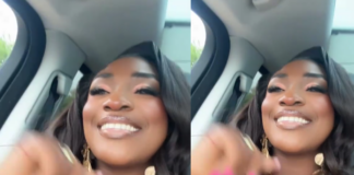 Watch as Emelia Brobbey dazzles in a new video and drives on the streets of UK Emelia Brobbey