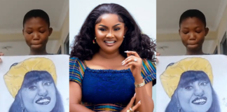 Nana Ama Mcbrown encourages young artist as netizens troll her