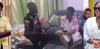 VIDEO: Kwadwo Nkansah Lilwin And Tracey Boakye Surprise Ailing Actor Kwaku Twumasi With GH¢10,000 And Other Items