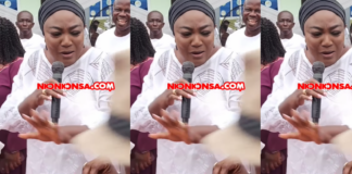 Veteran Actress Irene Opare Performs Shatta Wale’s ‘On God’ at her mother’s funeral