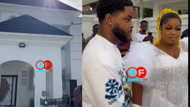 Business Mogul Abi 1 Unveils Lavish Mansion In Accra On Her 45th Birthday
