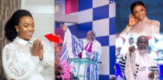 Video: Diana Asamoah Reacts To Reports About Her Alleged Accident Following Her Recent Clãsh With Prophet Adom Kyei