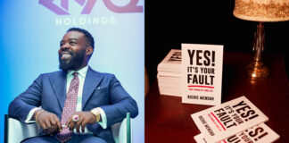 RNAQ Buys The First Edition Copy Of Richie Mensah’s First Book At GHC200,000