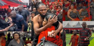 Top Personalities Join Rev. Obofour As He Pays His Last Respect To His Late Mother In Grand Style – Watch Video