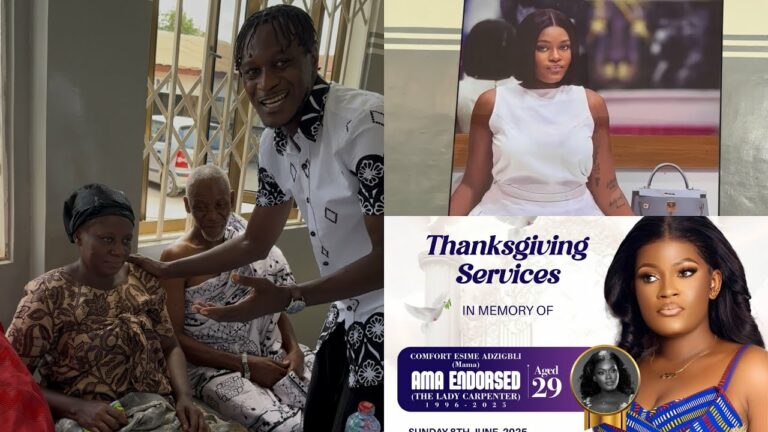 Keche Joshua And Others Join Family Of Ama Endorsed For Her Thanksgiving Service – Watch Video
