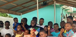 Nana Romeo Donates Entire First Month’s Salary To Teshie Children’s Home Following His Dream Move To Okay FM – Watch Video