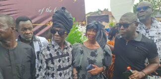 Kojo Antwi Performs Emotional Tribute at Mother’s Funeral in Obo, Kwahu