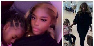 Fella Makafui Jets Off In Style With Daughter Ahead Of 30th Birthday
