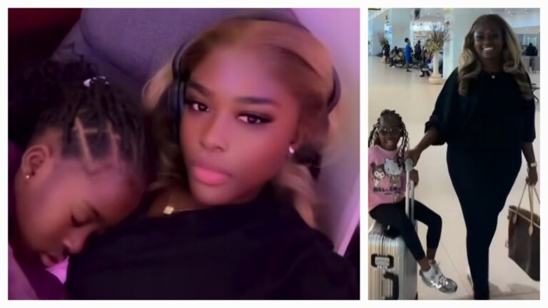 Fella Makafui Jets Off In Style With Daughter Ahead Of 30th Birthday