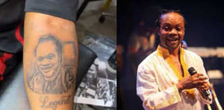 Fan Immortalises Daddy Lumba With Striking Forearm Tattoo