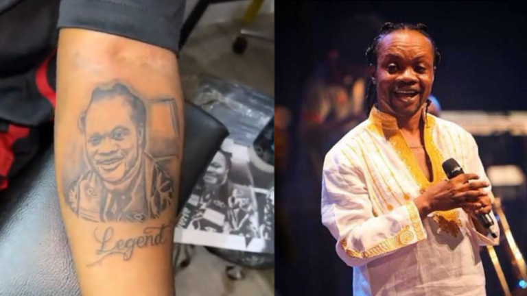 Fan Immortalises Daddy Lumba With Striking Forearm Tattoo