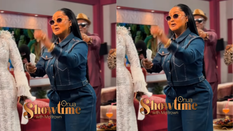 Heartwarming Video Of Nana Ama Mcbrown Performing Sei Kutuu Dance On Onua Showtime