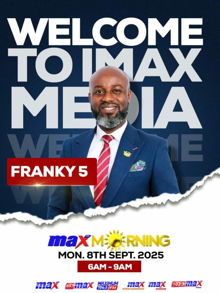 Franky 5 Joins Max TV As Host Of Max Morning Live