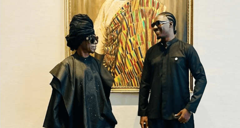 Adorable photos of Kojo Antwi and his youngest son surfaces online