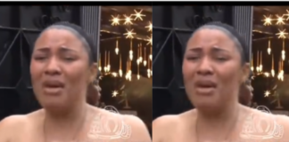 Asantehene’s Daughter Weeps Bitterly At Asantehemaa’s Funeral,