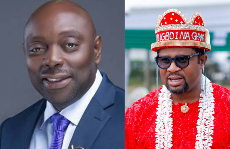 Segun Arinze Blãsts Nigerian Who Claimed To Be ‘Igbo King’ In Ghana – Watch Video