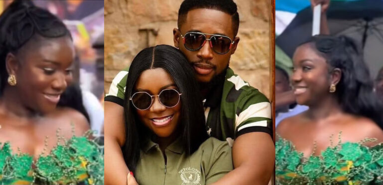 Videos Of Fiifi Coleman’s Beautiful Wife At Their Traditional Wedding Surface Online – Watch