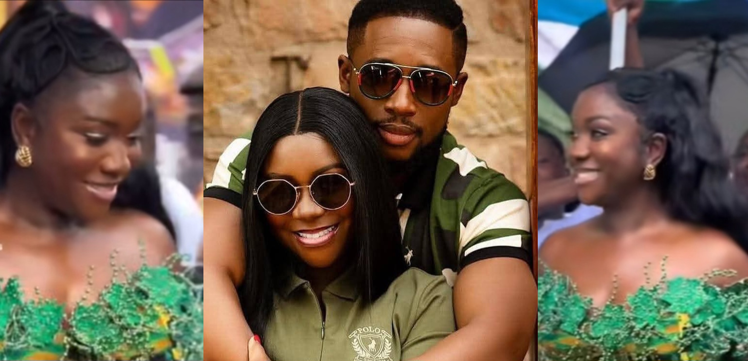 Videos Of Fiifi Coleman’s Beautiful Wife At Their Traditional Wedding Surface Online – Watch