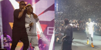 #RapperholicHomecoming: Watch Video Of The Moment Sarkodie And Shatta Wale Performed Together Again After Their Long Fallout