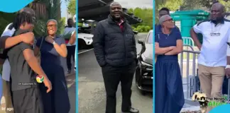 Ibrahim Mahama Makes Rare Public Appearance With His Wife Oona Maxwell