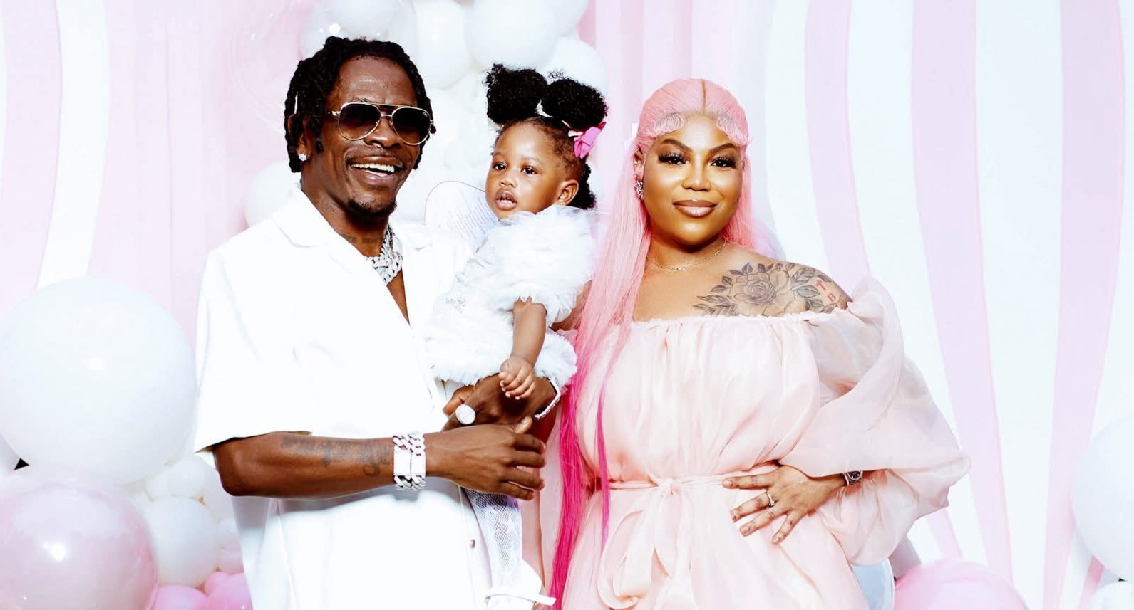 Shatta Wale Shares Adorable Photos Of His Daughter With Maali Online As She Celebrates Her First Birthday