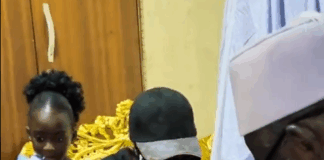 Medikal visits Chief Imam with his daughter ahead of his BYK concert