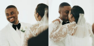 Photos Of Media Personality Olele Salvador’s Private Wedding To Ex-President Kufuor’s Granddaughter Leak Online; He Reacts