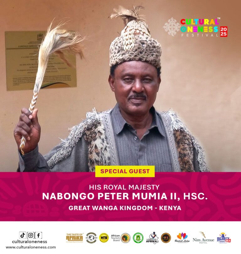 His Royal Majesty Nabongo Peter Mumia II of Kenya to Grace Cultural Oneness Festival 2025 in Northern Ghana