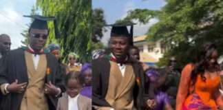 Stonebwoy Graduates With Master’s Degree From GIMPA – Watch Videos
