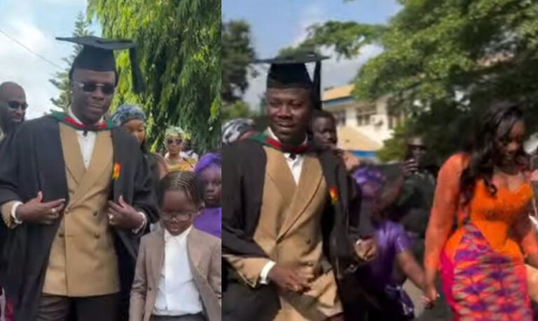 Stonebwoy Graduates With Master’s Degree From GIMPA – Watch Videos