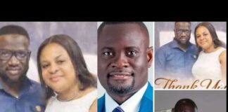 “It Was Love At First Sight” – Wife Of Late John Kumah Tells Church Members As She Reacts To Backlash Over Her Decision To Remarry