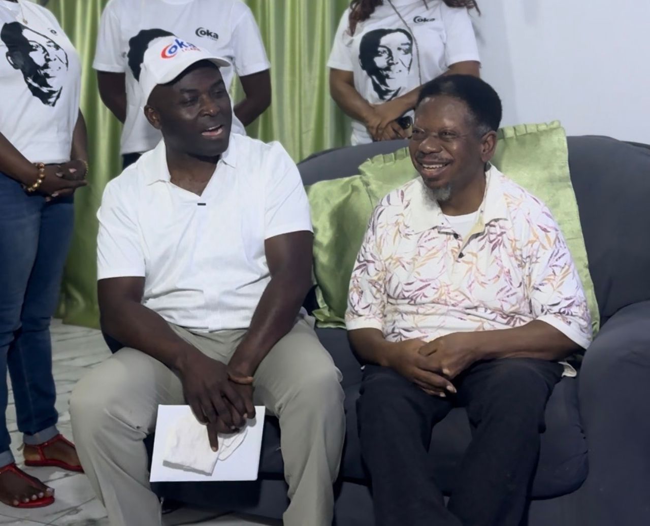 Chairman Odeneho Appiah Extends Support To Ailing Kumawood Legend Kwaku Twumasi